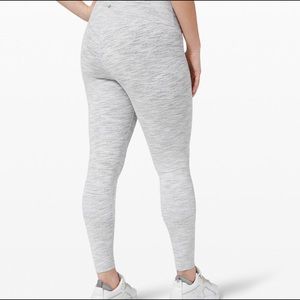 Lululemon Wunder Under High Rise Tight Light Grey